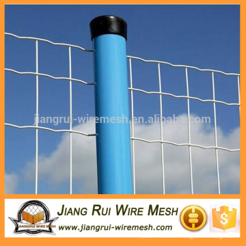 Verre PVC Revêtue Euro Style Metal Weld Wire Mesh Holland Fence